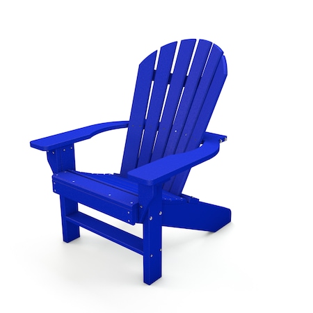 Frog Furnishings Blue Seaside Adirondack Chair PB ADSEABLU